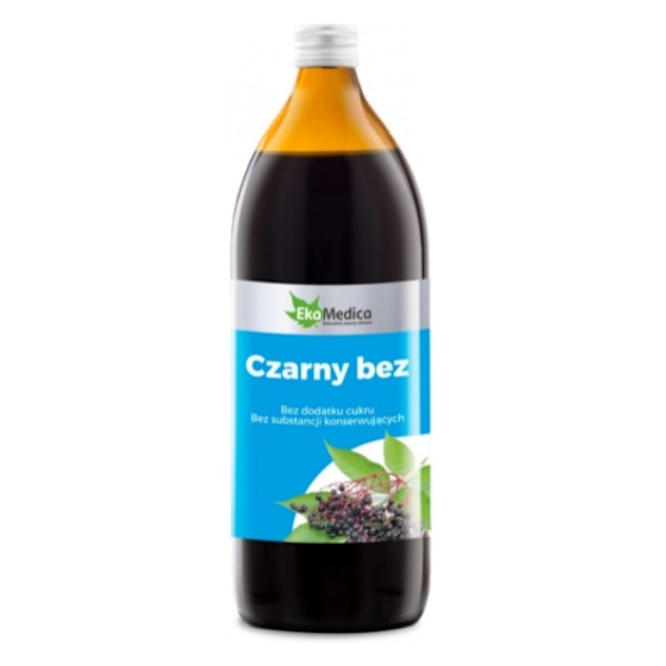Naturlig Svartflädersaft/ 1000 ml