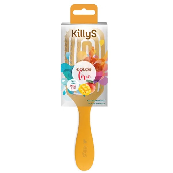 KillyS Färgvän Mango Doftande Hårborste