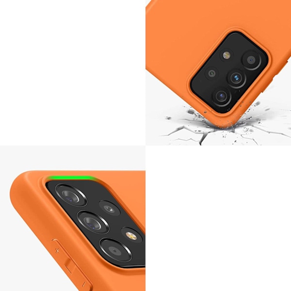Flexibelt Silikonskal för Samsung Galaxy A22 4G – Svart
