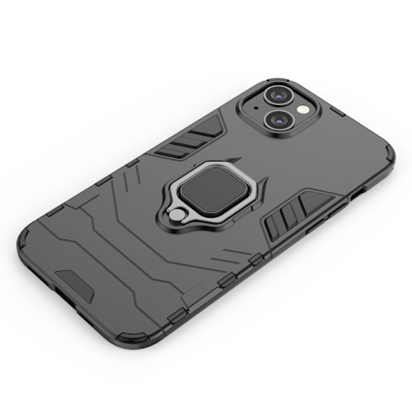 Robust Skalskydd iPhone 14 Plus med Magnetisk Ringhållare - Svar