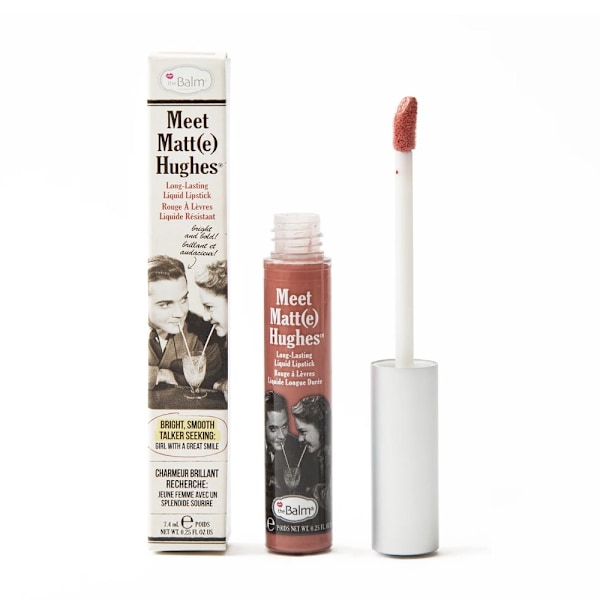 The Balm Meet Matt(e) Hughes Pitkäkestoinen Nestemäinen Huulipuna - Sävyt: Doting, 7.4 ml