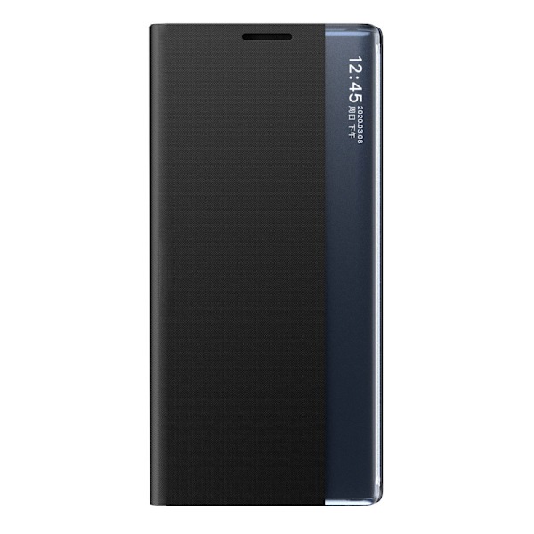Samsung Galaxy A03s Svart Fodral med Stativfunktion - Sleep Case