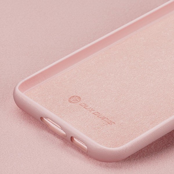 Elegant Samsung Galaxy S23+ Fodral i Konstläder Rödvitt | Dux Du
