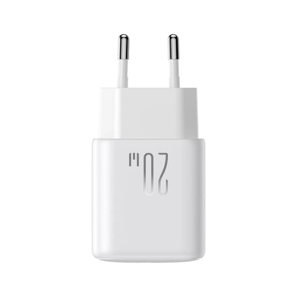 Joyroom JR-TCF20 Väggladdare USB-C PD 20W Vit + USB-C / Lightnin