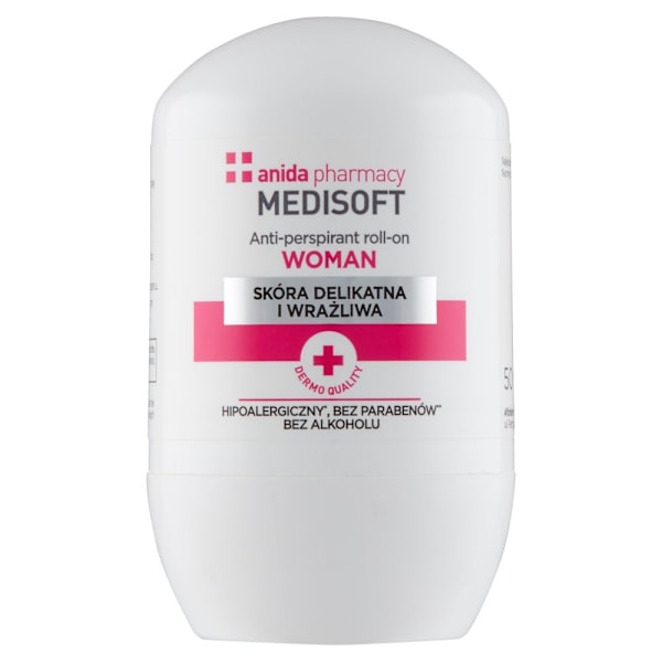 Anida Medisoft Kvinnor Antiperspirant Roll-on/ 50 ml