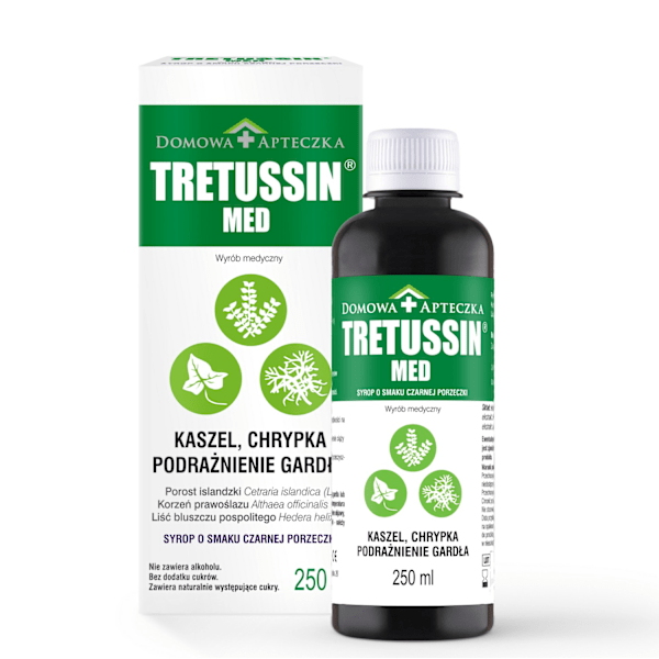 Tretussin Med/ sirap/ 250 ml - Lång hållbarhet!