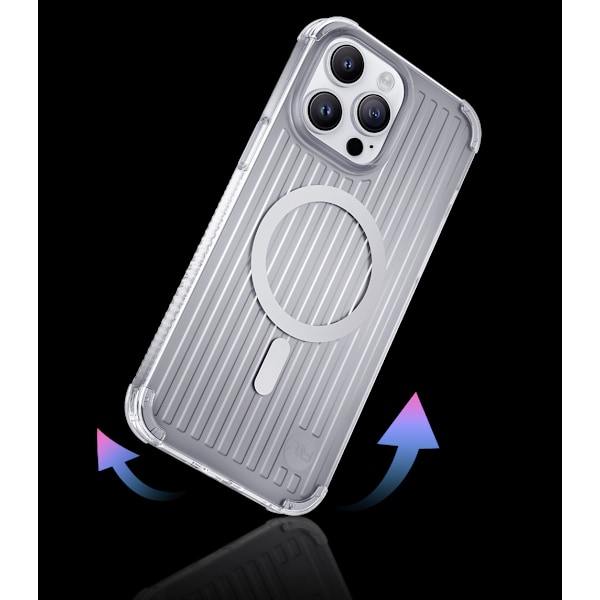 Kingxbar PQY Go Out Magnetiskt Skal för iPhone 14 Plus med MagSa