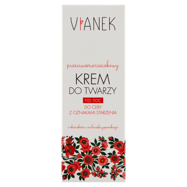 Vianek Anti-rynk Nattkräm för Ansikte/ 50 ml
