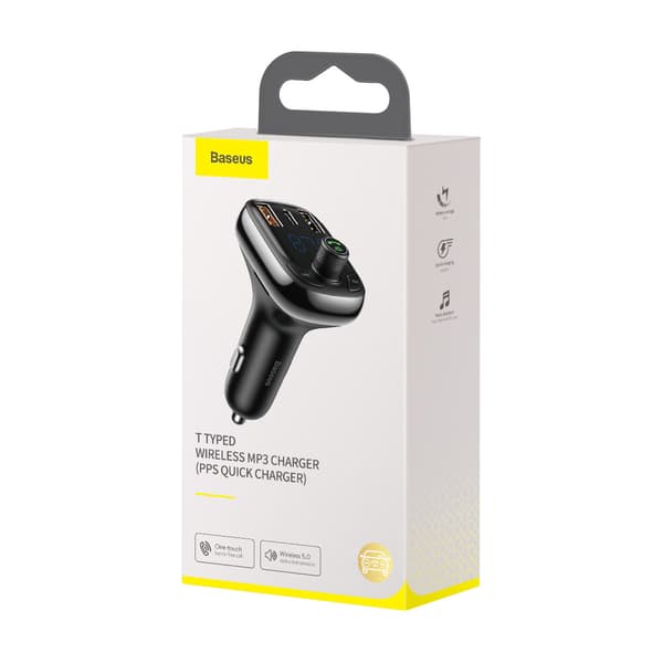Baseus S-13 Bluetooth-sändare och billaddare (Overseas Edition)