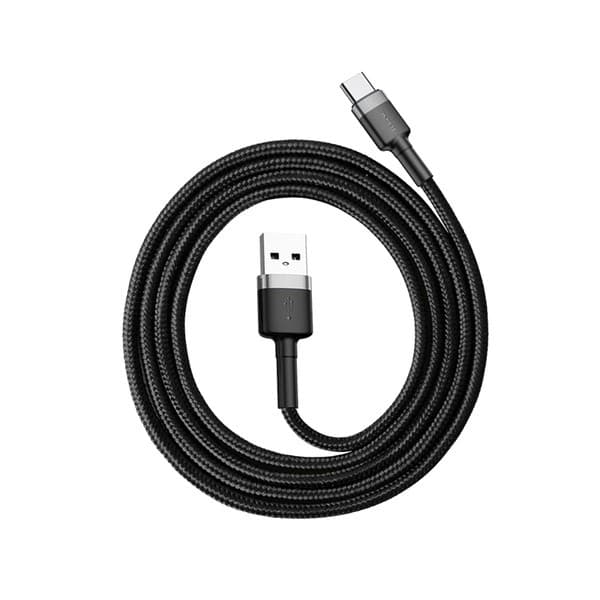Baseus Cafule USB-A/USB-C Kabel 1m/ Snabbladdning QC 3.0/ 3A/ Sv