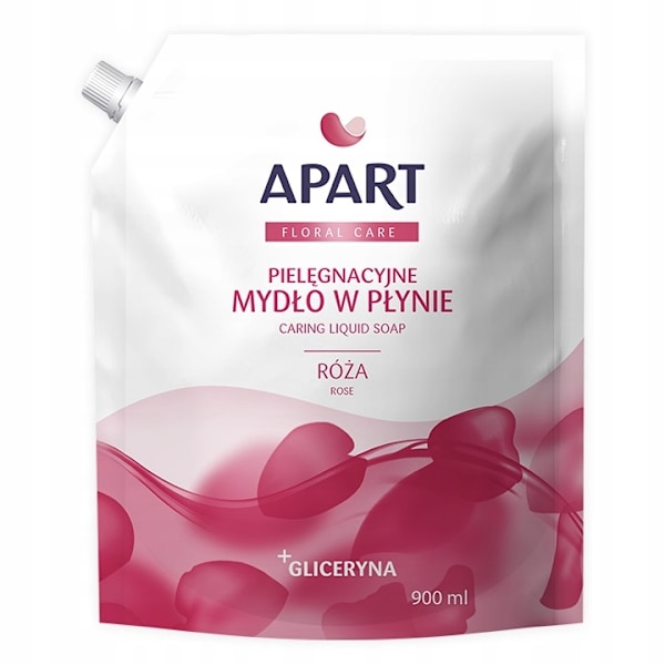 Apart Refill Tvål Rosdoft/ 900 ml