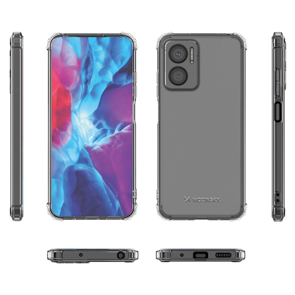 Wozinsky Stötsäkert Transparent Skal för Xiaomi Redmi 10