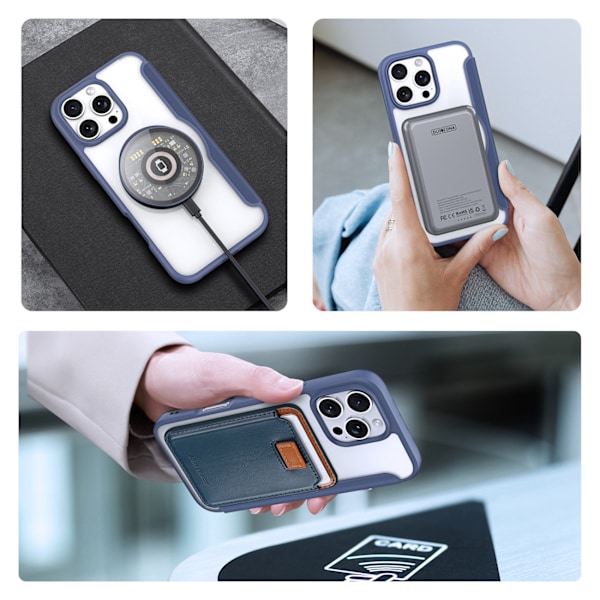 Dux Ducis Skin X Pro Fodral för iPhone 16 Pro Max med MagSafe oc