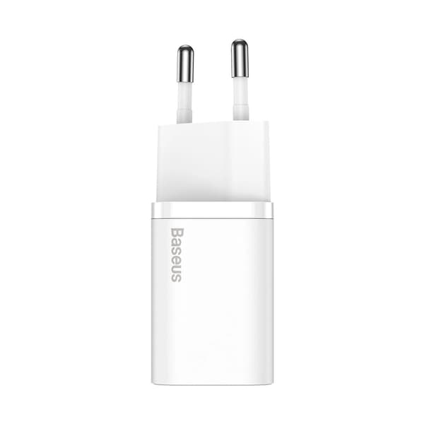 Baseus Si Snabbladdare USB-C 25W 3A med USB-C / USB-C Kabel 1m -