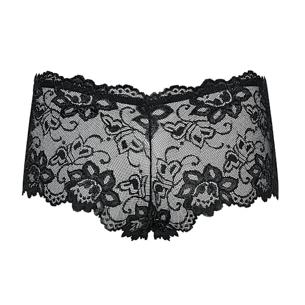 Obsessive Idillia Svart Spetsshorts XXL