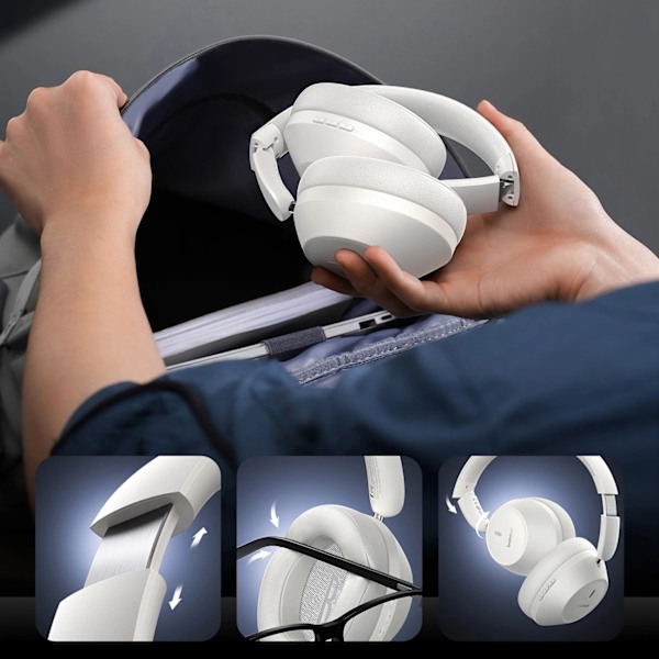 Baseus Bass 30 Max Trådlösa Hörlurar Över Örat Bluetooth 5.3 - V