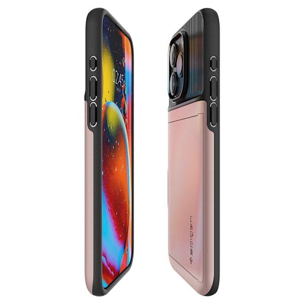 Spigen Slim Armor CS Skal för iPhone 15 Pro Max - Rosa