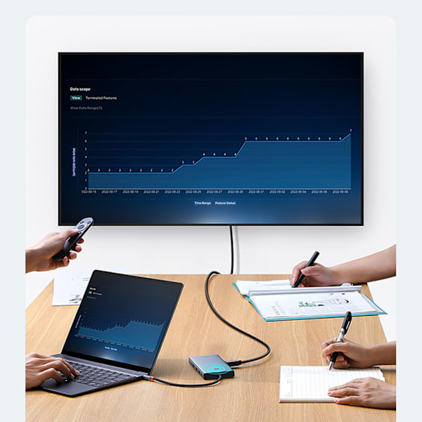 Baseus PortalJoy Serie 13-i-1 USB-C HUB - HDMI/DP/VGA/USB-A/USB-