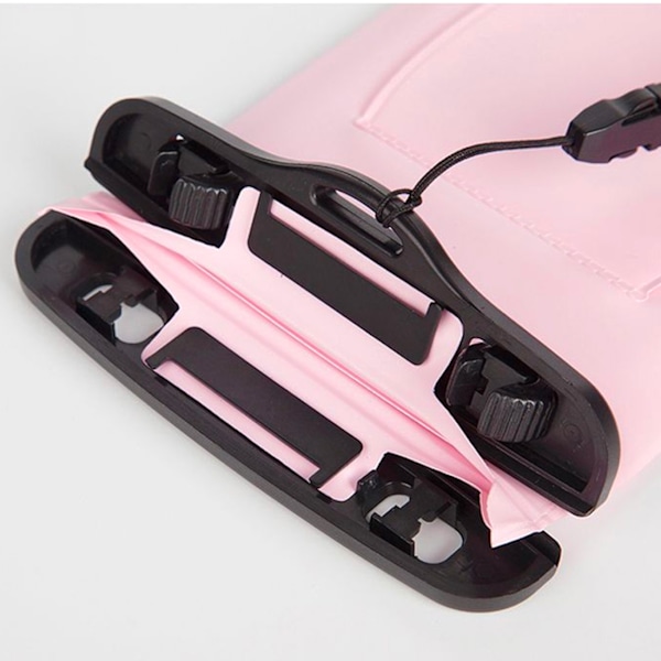 Vattentät Telefonarmband Fodral PVC - Rosa