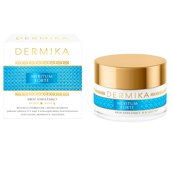 Dermika Meritum Forte Fuktgivande Dags- och Nattkräm/ 50 ml