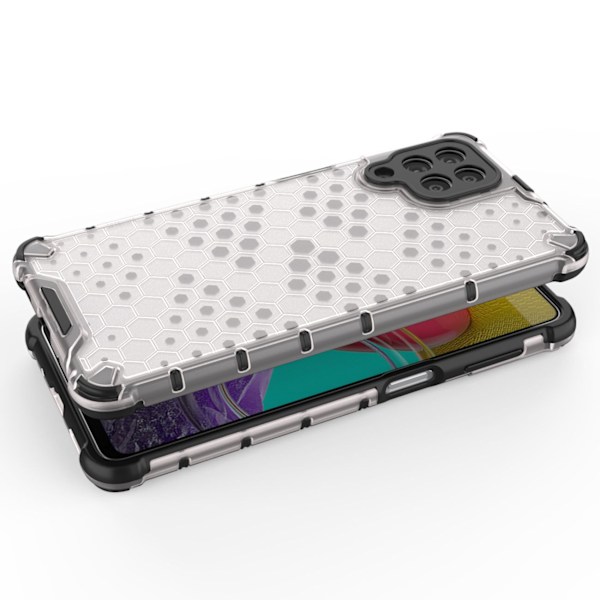 Robust skyddsfodral med gelram för Samsung Galaxy M53 5G - Svart