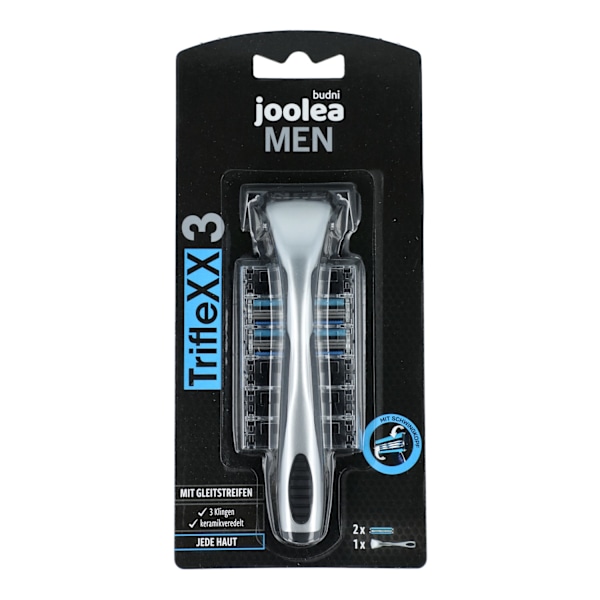 Joolea Herr TriffleXX3 Rakhyvel med 3-bladssystem + 2 utbytbara