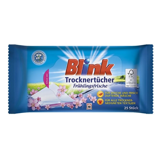 Blink/ Lakan Blekmedel/ Vårfärsk/ 25-pack