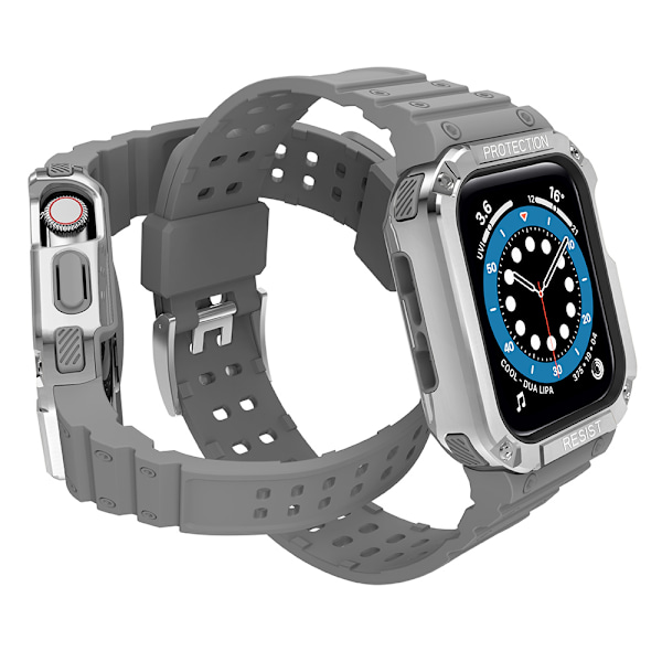 Skyddande Armband med Etui för Apple Watch 7/6/5/4/3/2/SE (41/40