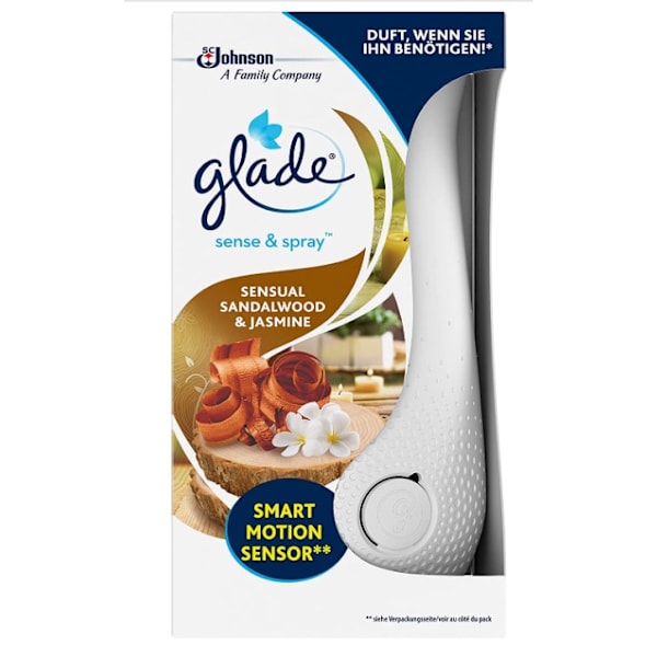 Glade Luftrenare/ Sandelträ & Jasmine/ Förfriskare + 2 Refiller