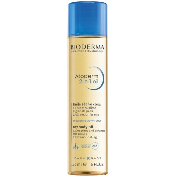 Bioderma Atoderm 2-i-1 Torr Oljegel för Kroppen/ 150 ml