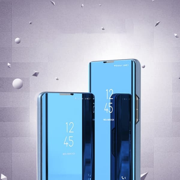 Samsung Galaxy A22 4G Svart Flipfodral med Clear View