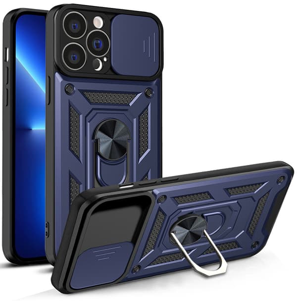 Hybrid Armor Skyddsfodral för iPhone 13 Pro Max med Kameraskydd