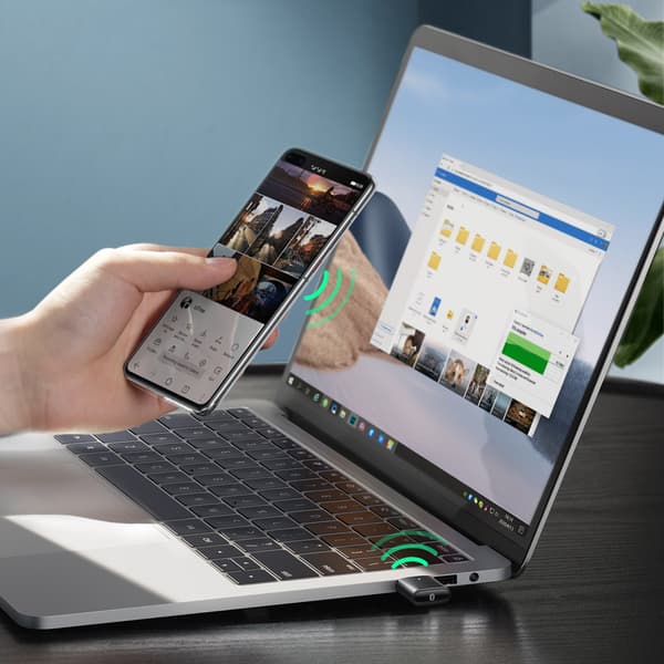 Ugreen Bluetooth 5.0 USB-A Adapter Svart (CM390)