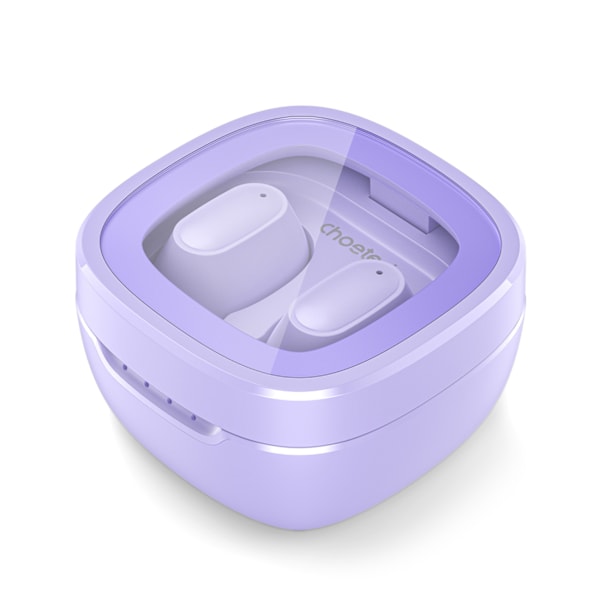 Choetech MEMS Trådlösa TWS Bluetooth 5.3 Hörlurar – Lila