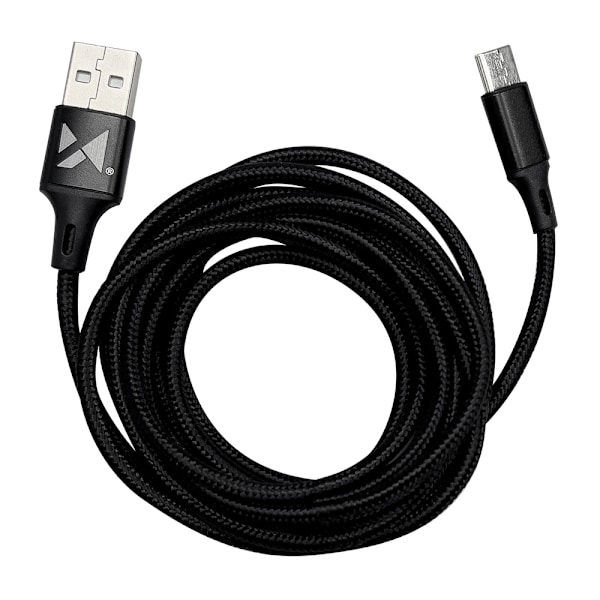 Wozinsky USB till USB Typ C Kabel 2/4A 1m Svart (WUC-C1B)