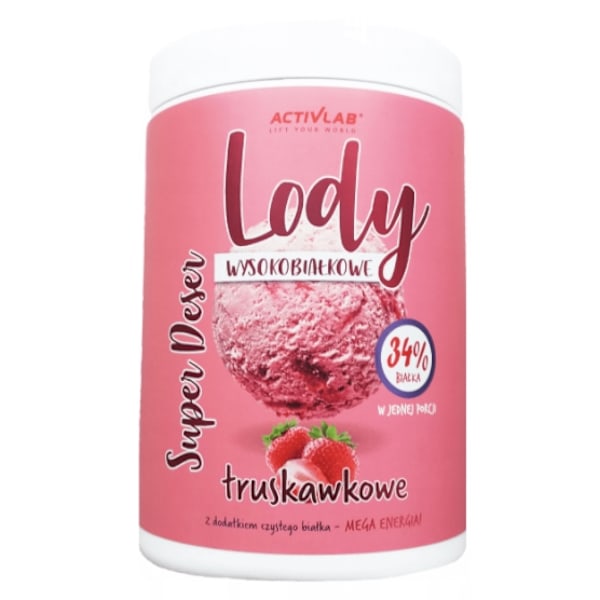 Hälsosamma Jordgubbsproteinlody/ 400 g