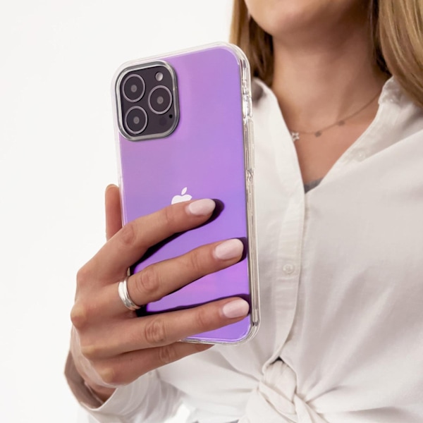 Aurora Skal för Xiaomi Redmi Note 11 Gel Neon Lila Skyddande Fod