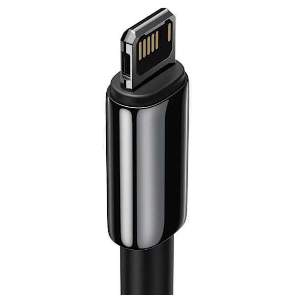 Baseus Tungsten USB till Lightning Kabel 2/4A/ 2m - Svart (CALWJ