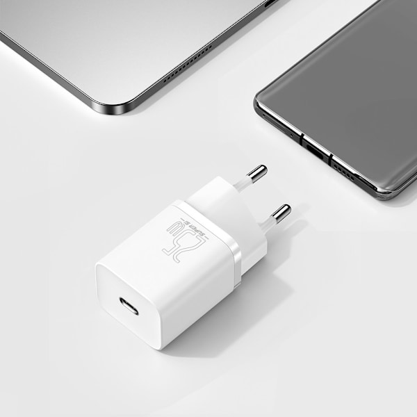 Baseus Super Si 1C USB-C Snabbladdare 25W Power Delivery Quick C