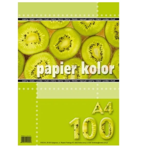 Papperspaket A4/ rött/ 100 arkaiser