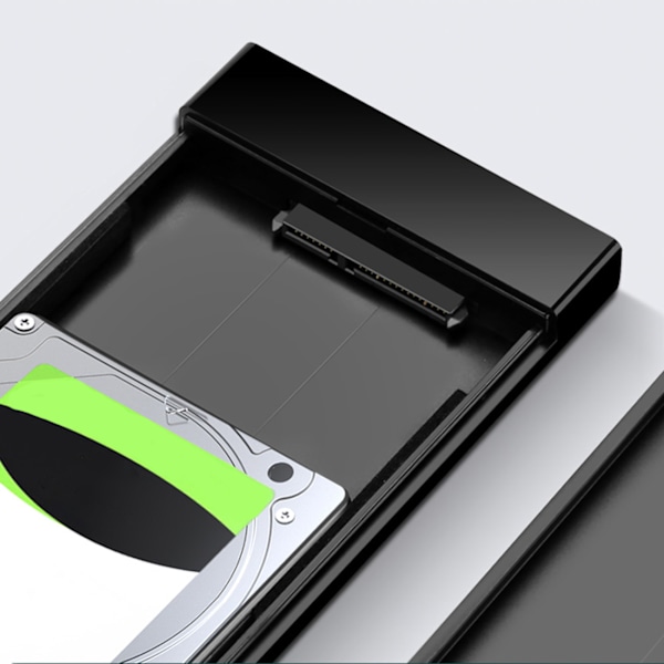 Ugreen Adapter Fodral för SATA 2.5'' Disk/ 6TB/ USB-C 3.0 Svart