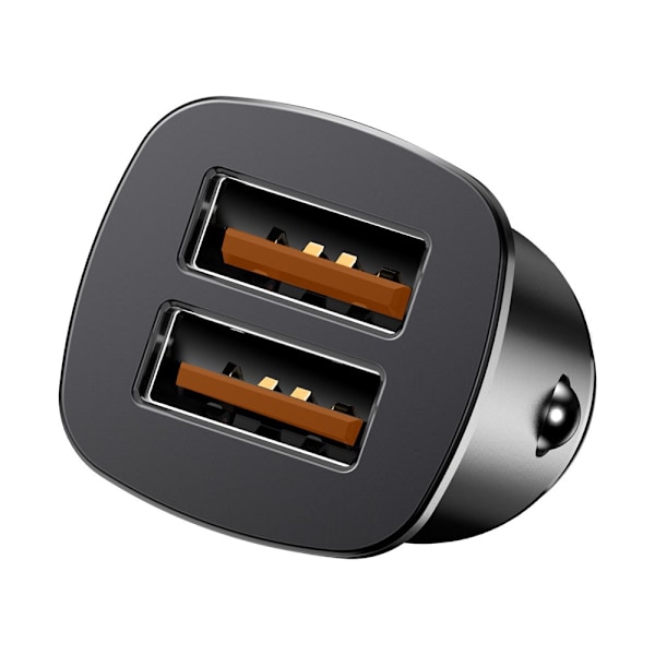 Baseus Kvadratisk Intelligenta Bil-Laddare 2X USB QC3.0 Snabblad