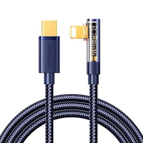 Joyroom Gaming Kabel S-CL020A6 Lightning (vinklad) / USB-C (rak)