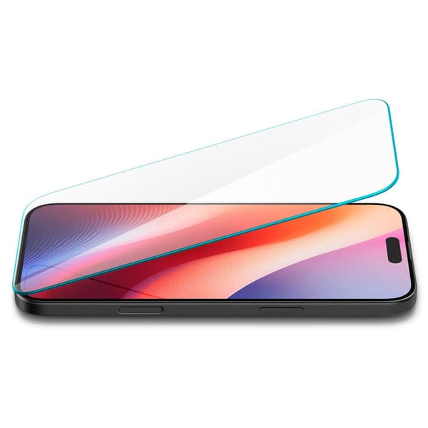Härdat Glas Spigen Glas.tR Slim för iPhone 15/16