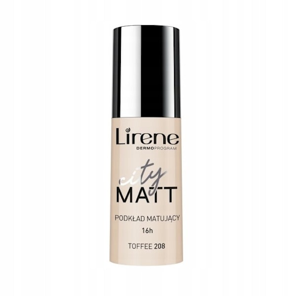Lirene City Matt Mattifierande Ansiktsfoundation 208 Toffee/ 30