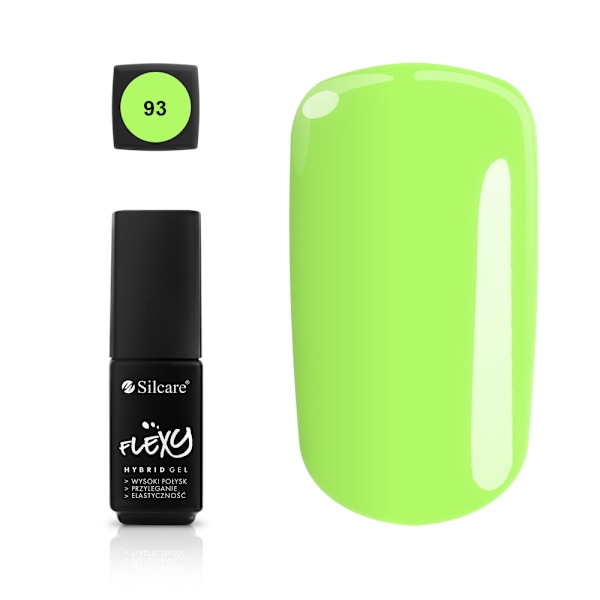Silcare Hybridfärg 93/ 4/5g - Högkvalitativ UV/LED Gel Färg