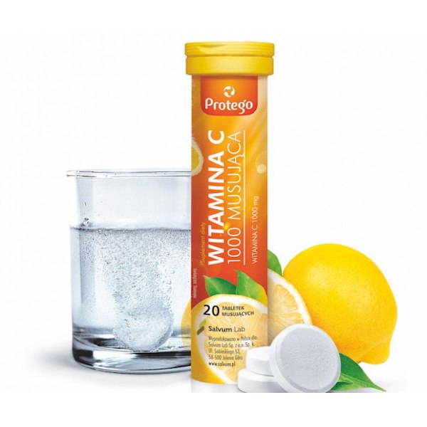 Kraftfullt Immunskydd - Vitamin C 1000 Brustabletter