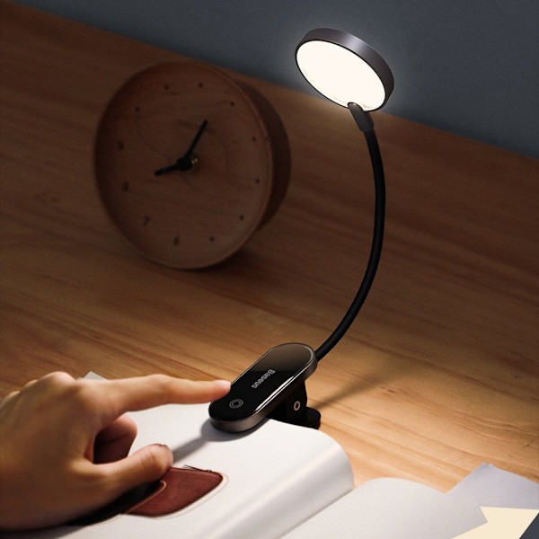 Baseus Mini LED Klämlykta Grå (DGRAD-0G)