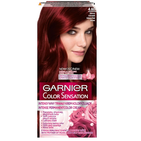 Garnier Intensiv Mörkröd Kräm Hårfärg/ Färgsensation 4.60