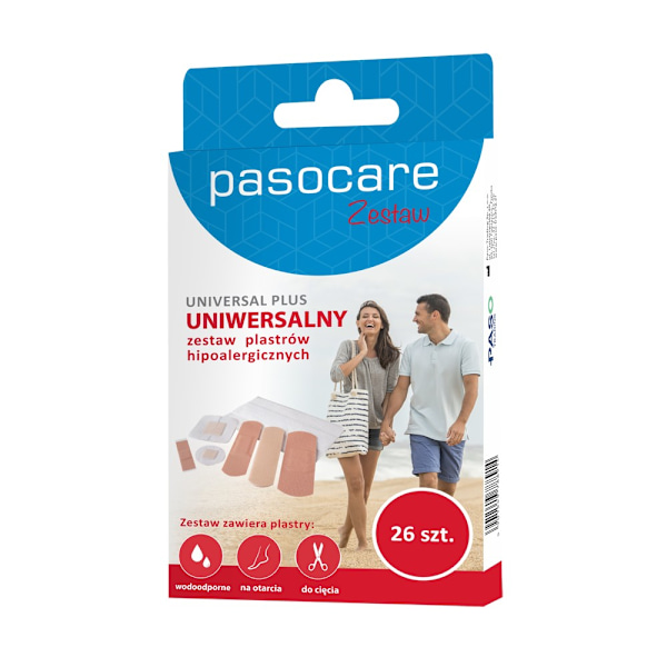 Plåster Pasocare Universal Plus/ kit med 26 stycken